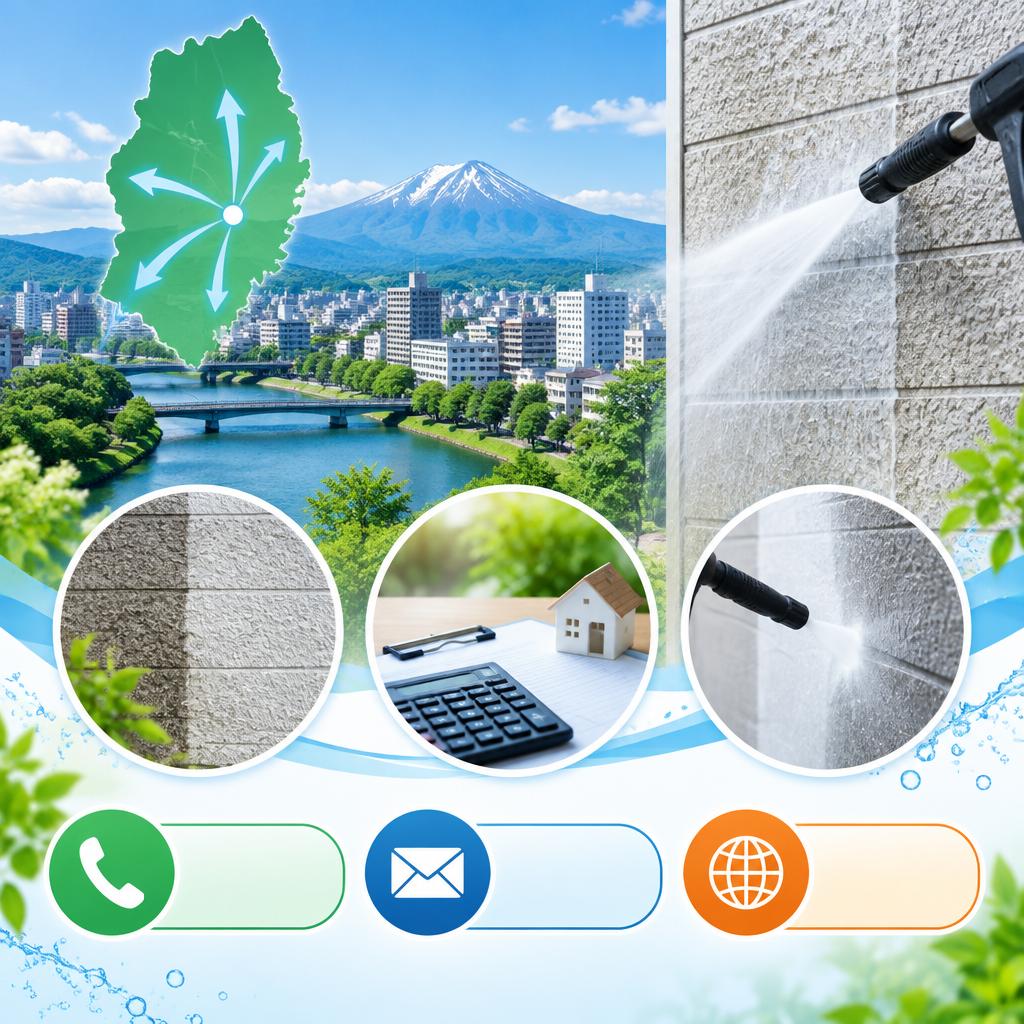 盛岡の外壁の黒ずみ、まずは無料相談から始めませんか？